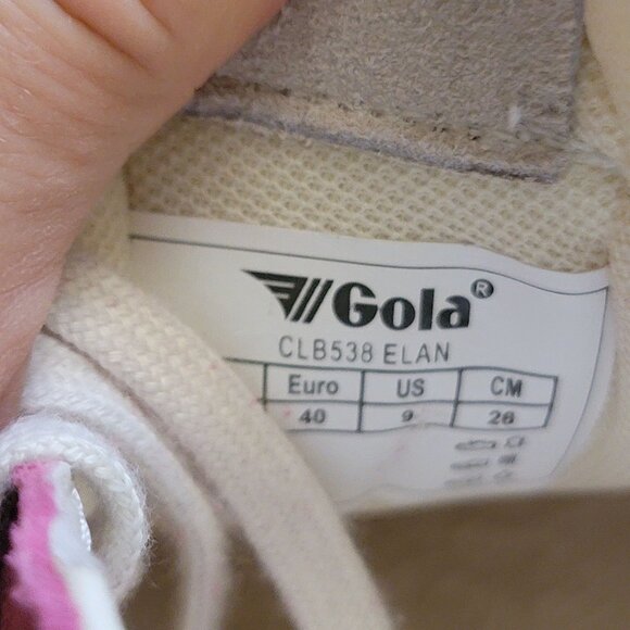 NEW Anthropologie Gola Suede Elan Trainer Sneaker Womens 9 Athleisure Gorpcore - Picture 8 of 8